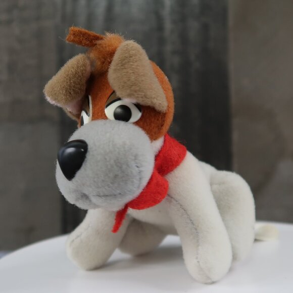 Dodger Dog Oliver & Company 1988 McDonalds Toy Small Plush Walt Disney - Picture 3 of 6